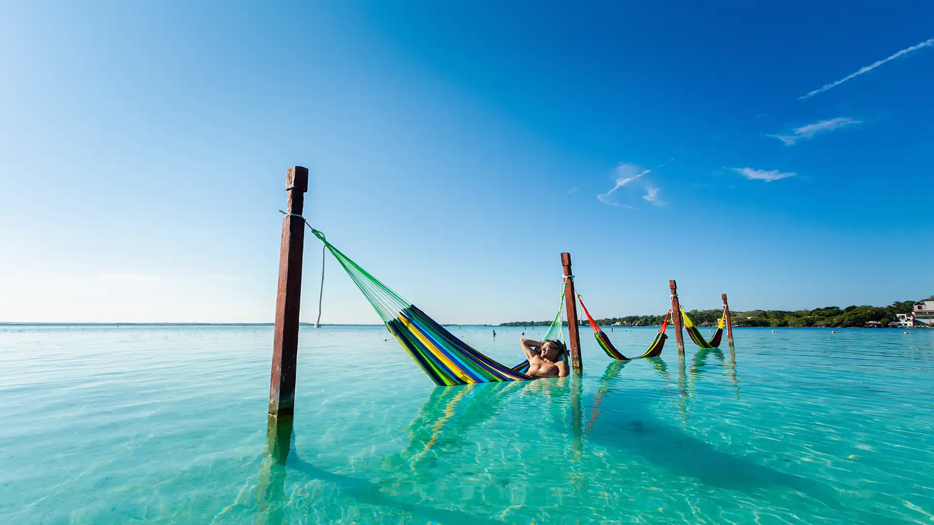 Relaxing in Bacalar