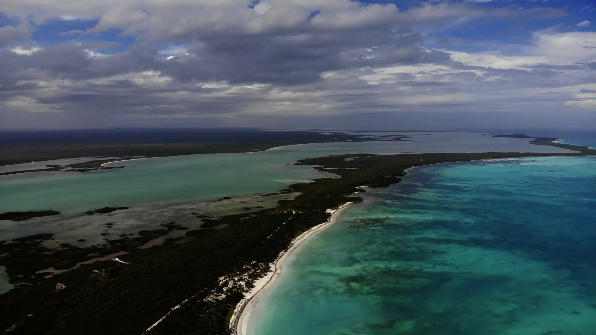 Las playas en Sian Ka'an