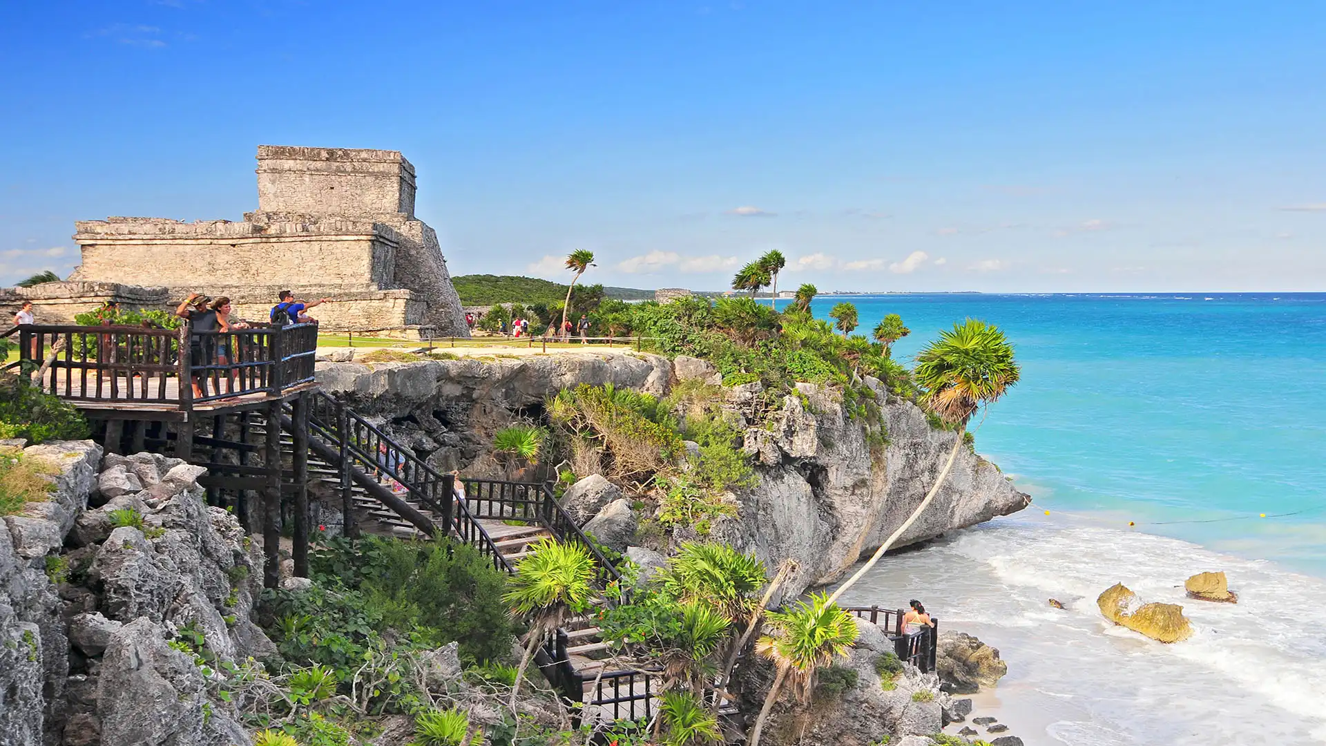 Tulum Ruins and the beach