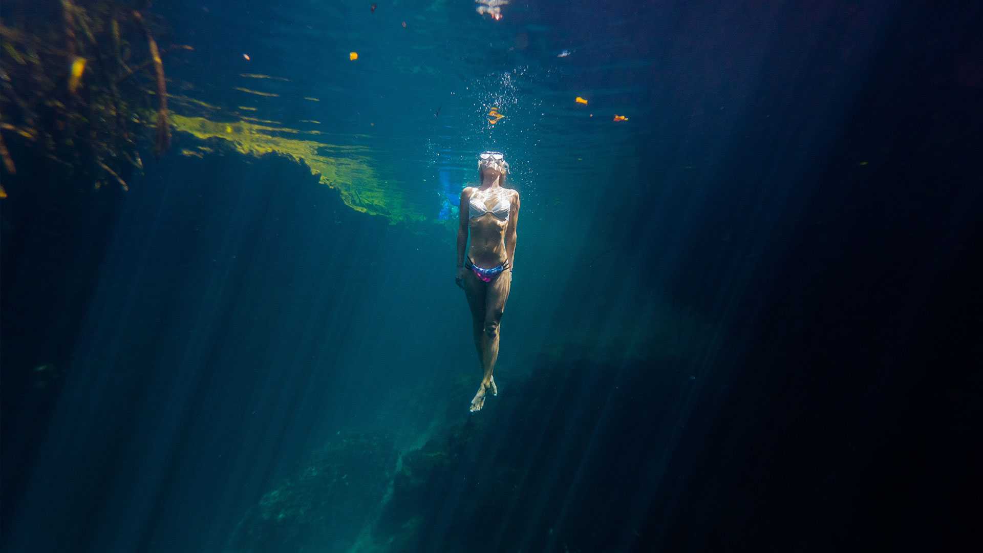 Cenote Calavera underwater