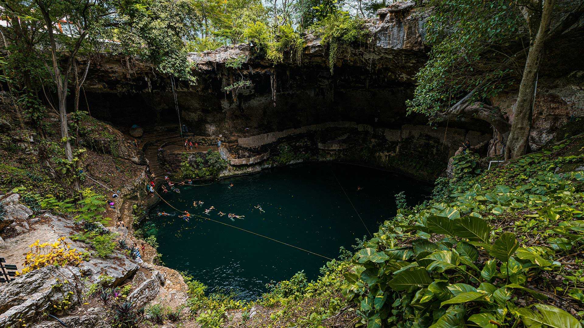 la leyenda del cenote Zaci