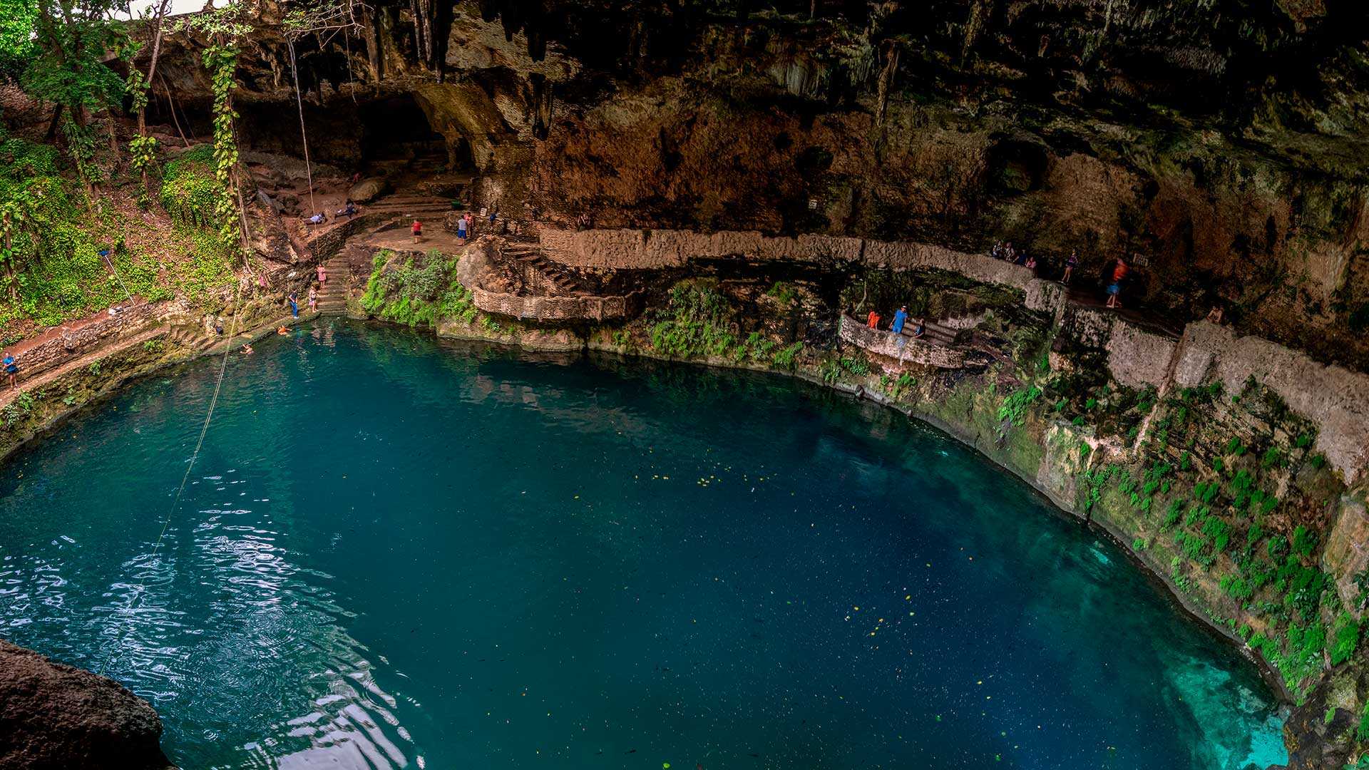 Ubicación del Cenote Zaci