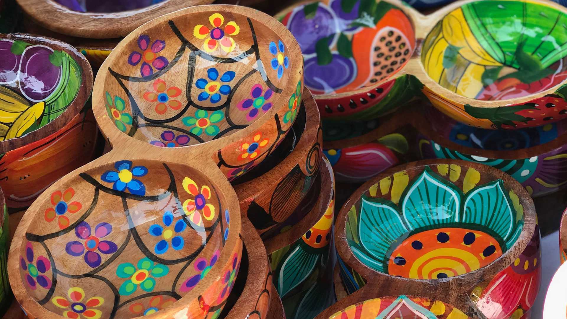 Local handicrafts in Mexico