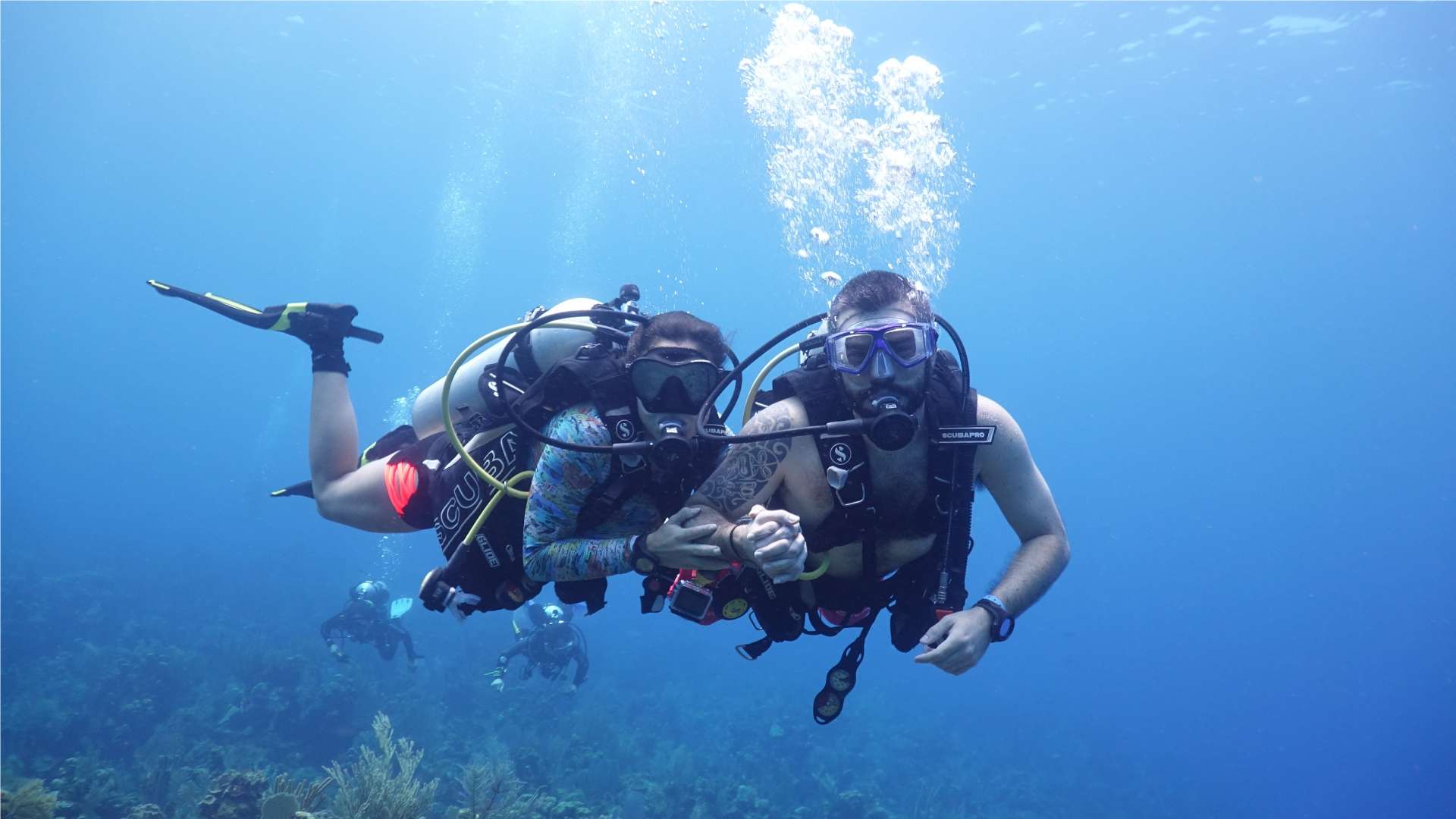 Scuba diving