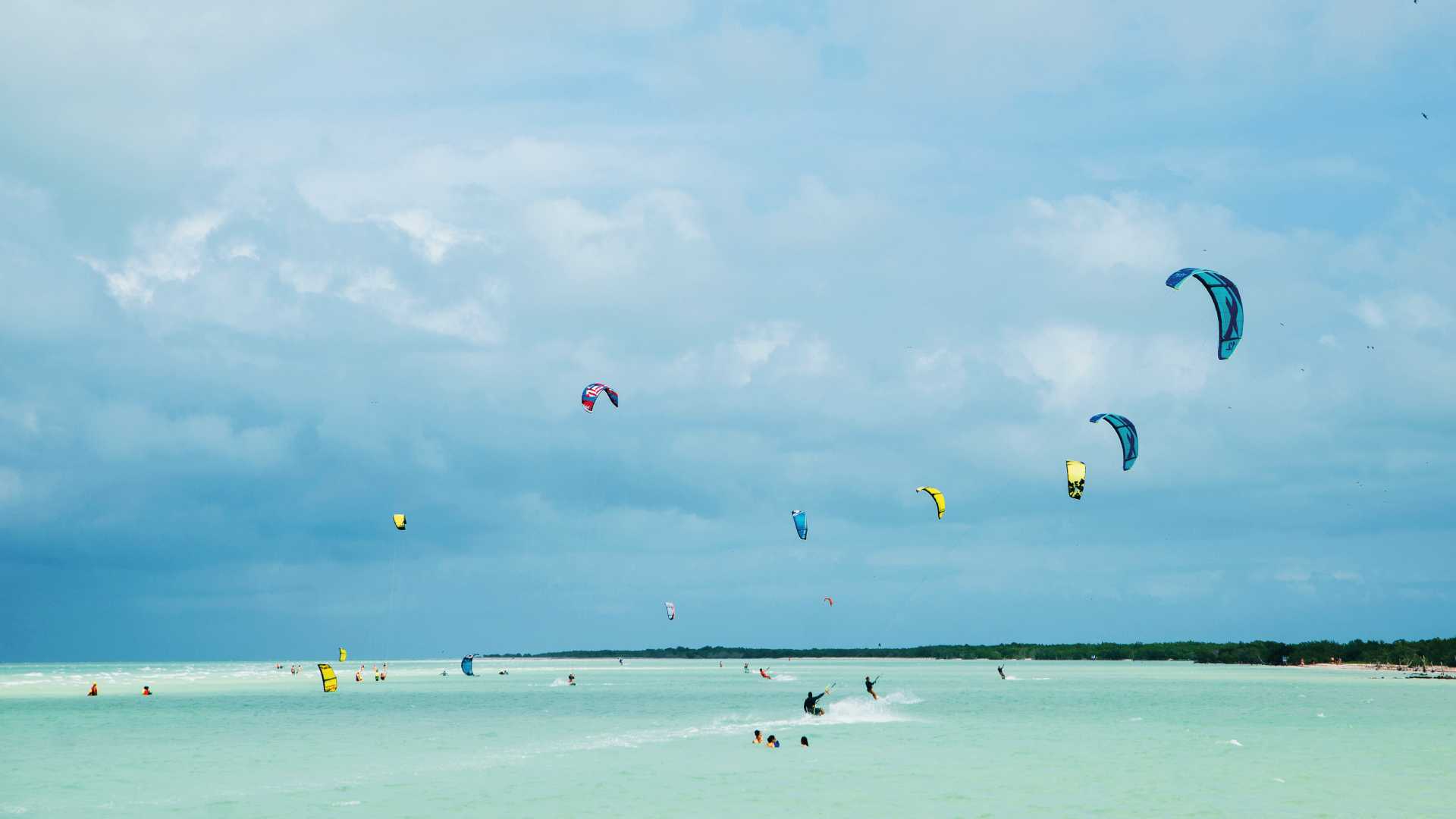 Kitesurf en Holbox