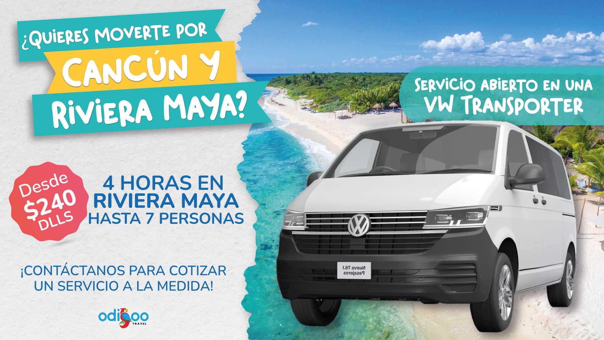 Transportación privada en Riviera Maya