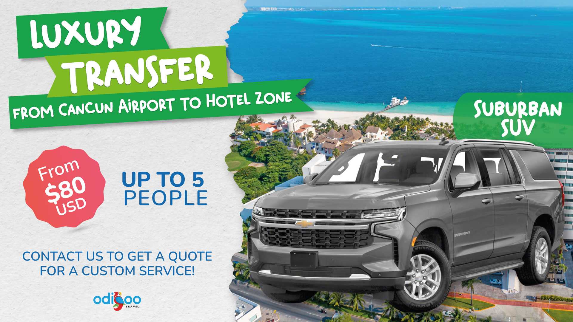 Luxury Transfer from Cancun Airport